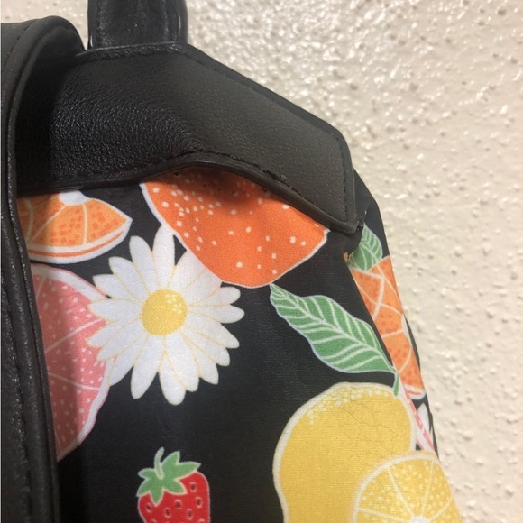 Juicy Couture Black Citrus Forbidden Fruit Backpack - Picture 13 of 13